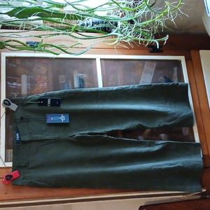 Womans Cropped Trouser 4 Aut Olive